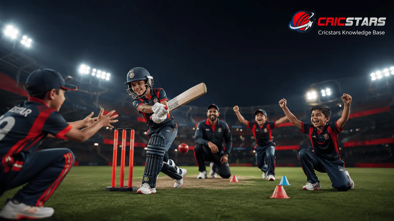 Under-10 Cricket Lesson 8: Mini Match and Progress Check